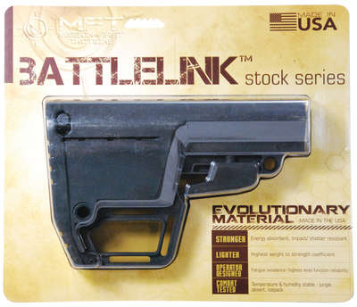 Grips Pads Stocks Mission First Tactical Battlelink MFT BTTLELNK ULTY STK MIL SPC BLK • Model: Battlelink